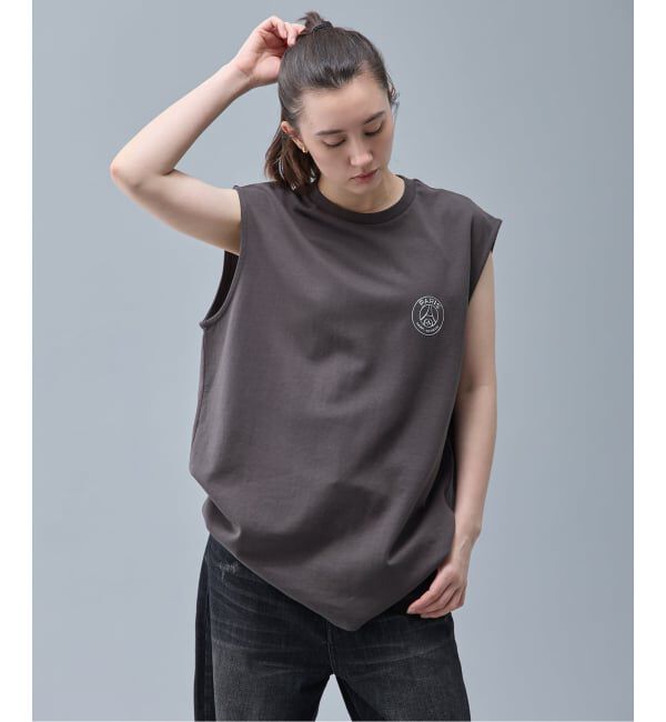 Paris Saint-Germain「【Paris Saint-Germain / パリ・サン＝ジェルマン】 JP METALIC LOGO TANK」|Tシャツ・カットソー|