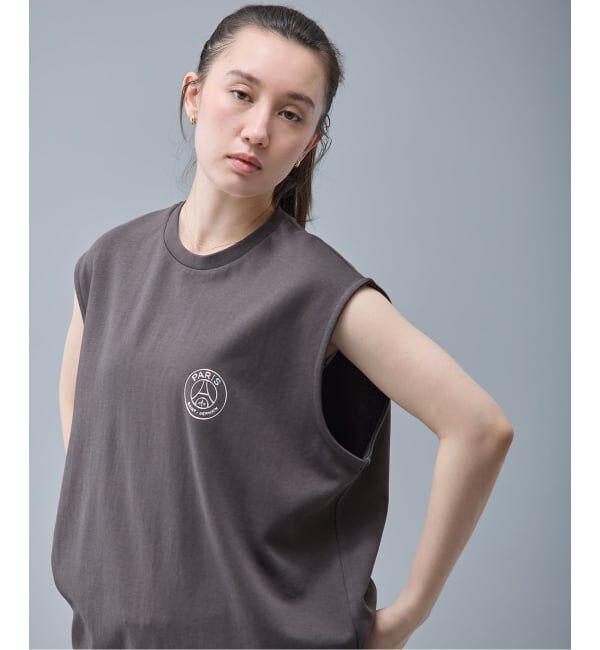 Paris Saint-Germain「【Paris Saint-Germain / パリ・サン＝ジェルマン】 JP METALIC LOGO TANK」|Tシャツ・カットソー|