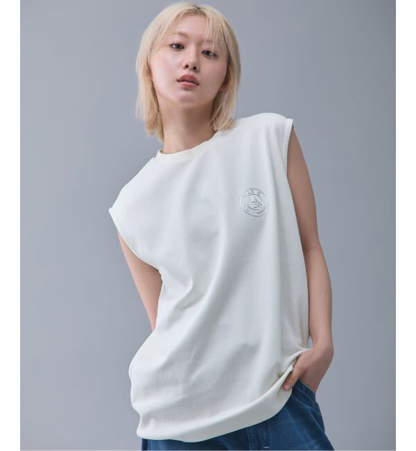 Paris Saint-Germain「【Paris Saint-Germain / パリ・サン＝ジェルマン】 JP METALIC LOGO TANK」|Tシャツ・カットソー|