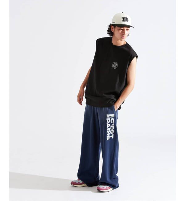 Paris Saint-Germain「【Paris Saint-Germain / パリ・サン＝ジェルマン】 JP METALIC LOGO TANK」|Tシャツ・カットソー|