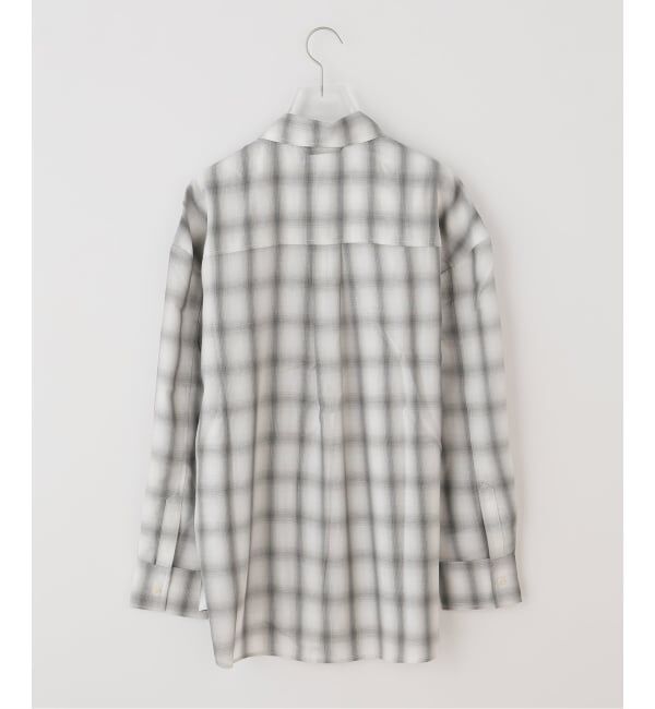 PULP「【Geek Office / ギークオフィス】MILLO WOMEN Shadow Check Oversized Shirt」|シャツ・ブラウス|