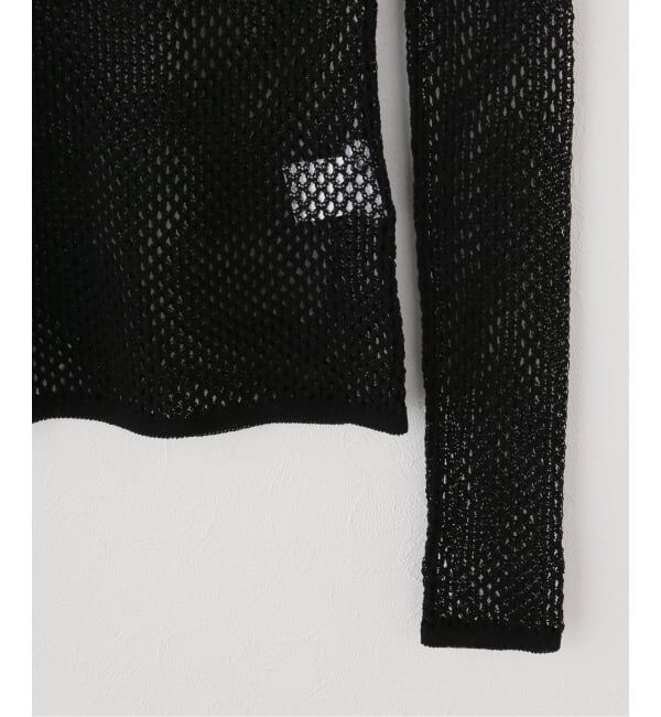 PULP「GANNI / ガニー Mercerized Cotton Mesh Pointelle L」|Tシャツ・カットソー|