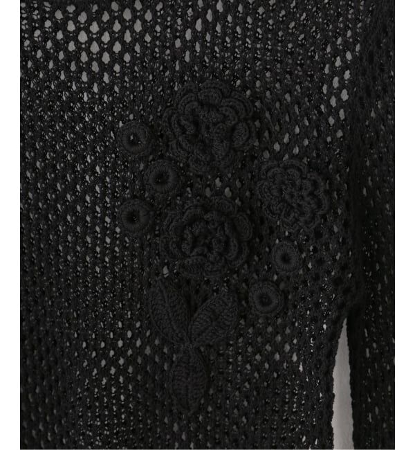 PULP「GANNI / ガニー Mercerized Cotton Mesh Pointelle L」|Tシャツ・カットソー|