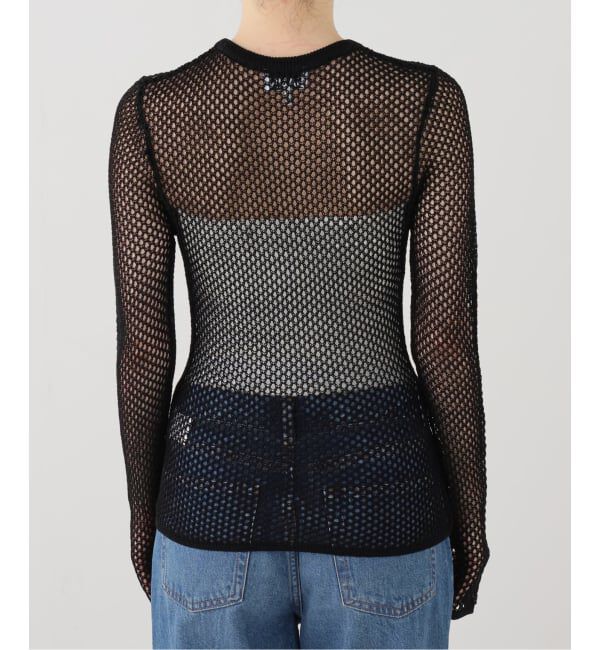 PULP「GANNI / ガニー Mercerized Cotton Mesh Pointelle L」|Tシャツ・カットソー|