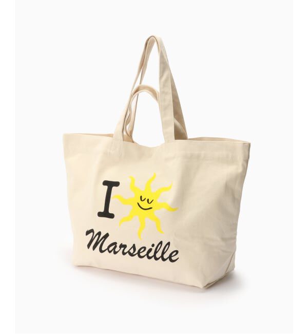 417 EDIFICE「VACANCE PERMANENTES &times; 417 I LOVE MARSEILLE Beach Bag」|その他|ホワイト