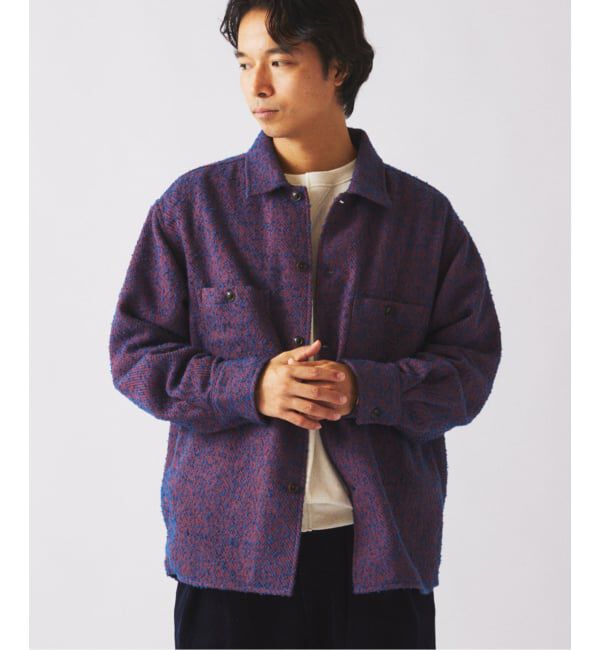JOURNAL STANDARD relume「ビッグ ヘリンボン CPO シャツ ジャケット」|シャツ・ブラウス|