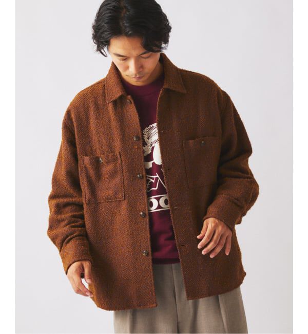 JOURNAL STANDARD relume「ビッグ ヘリンボン CPO シャツ ジャケット」|シャツ・ブラウス|