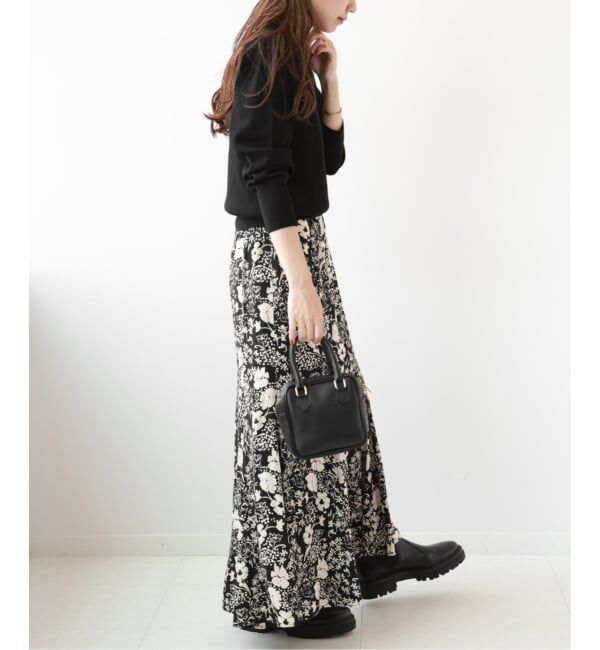 JOURNAL STANDARD relume「《WEB限定追加3》レトロフラワープリントマーメイドスカート」|スカート|