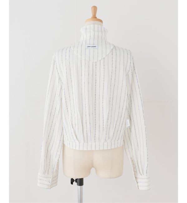 JOURNAL STANDARD「【LOW CLASSIC/ロウ クラシック】 STRIPE PINCHED SHIRT JACKET」|その他|