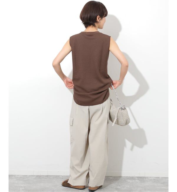 JOURNAL STANDARD relume「《追加 / 新色》TCワッフルノースリーブ」|Tシャツ・カットソー|