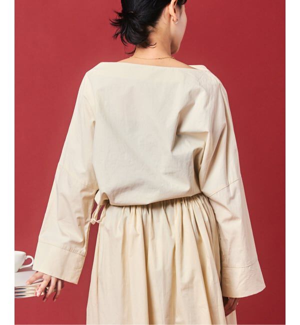 JOURNAL STANDARD「【brooke callahan / ブルックキャラハン】 cuff top」|シャツ・ブラウス|ホワイト B