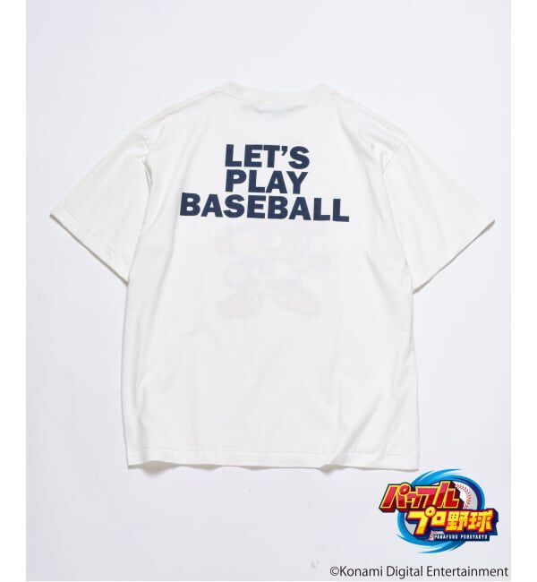 JOURNAL STANDARD relume「パワプロくん 別注 &rdquo;PLAY BASEBALL&rdquo;  プリントTシャツ」|Tシャツ・カットソー|