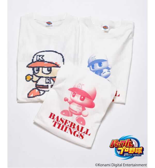 JOURNAL STANDARD relume「パワプロくん 別注 &rdquo;PLAY BASEBALL&rdquo;  プリントTシャツ」|Tシャツ・カットソー|