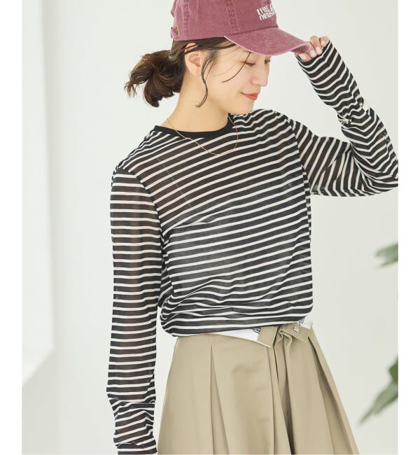 JOURNAL STANDARD「《予約》CPシアースキンロング Tシャツ」|Tシャツ・カットソー|ブラック A
