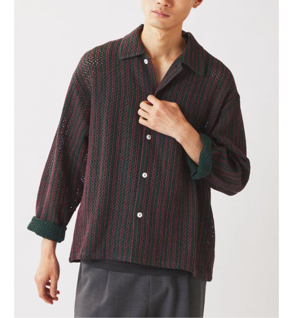 JOURNAL STANDARD relume「《予約》インディア コットン クロシェ編み シャツ」|シャツ・ブラウス|