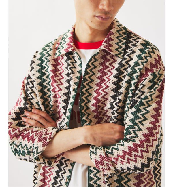 JOURNAL STANDARD relume「《予約》インディア コットン クロシェ編み シャツ」|シャツ・ブラウス|