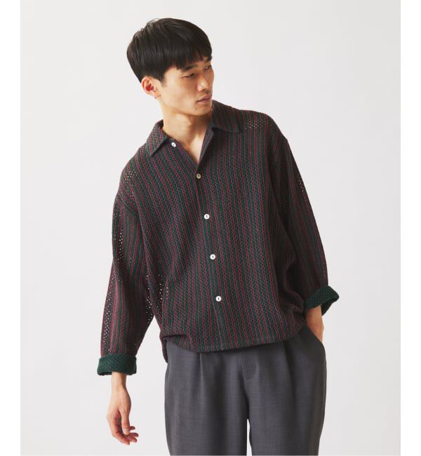 JOURNAL STANDARD relume「《予約》インディア コットン クロシェ編み シャツ」|シャツ・ブラウス|