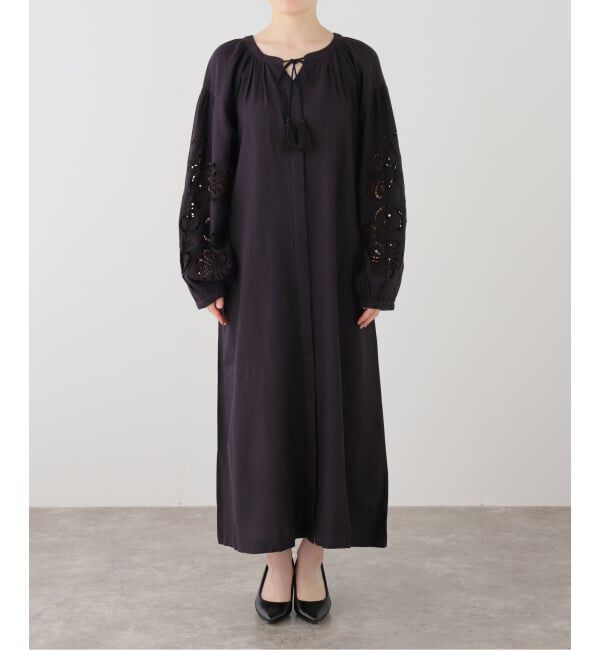 journal standard L'essage「《追加》カットワークエンブロイダリーワンピース」|ワンピース|