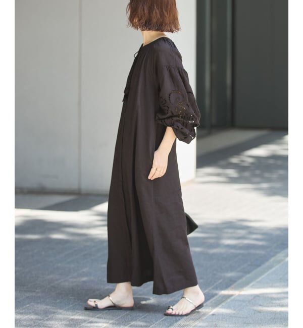 journal standard L'essage「《追加》カットワークエンブロイダリーワンピース」|ワンピース|