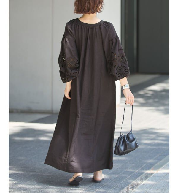 journal standard L'essage「《追加》カットワークエンブロイダリーワンピース」|ワンピース|