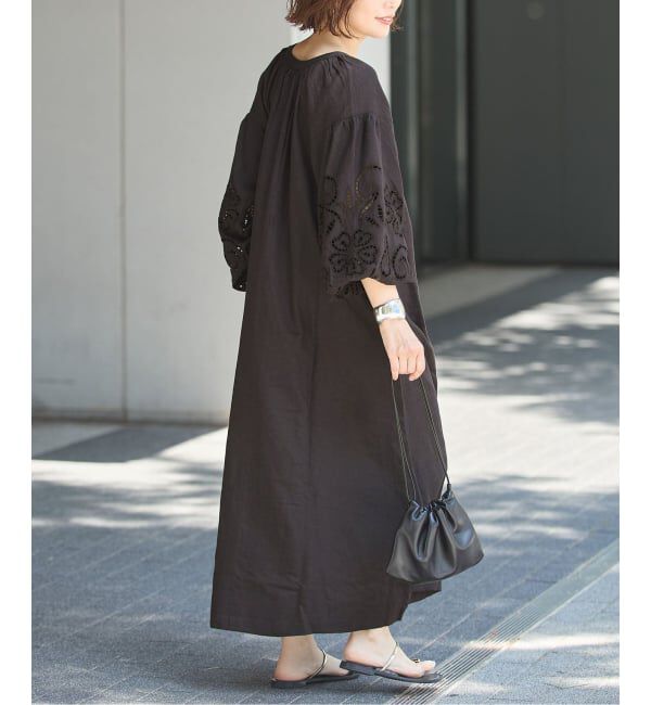 journal standard L'essage「《追加》カットワークエンブロイダリーワンピース」|ワンピース|