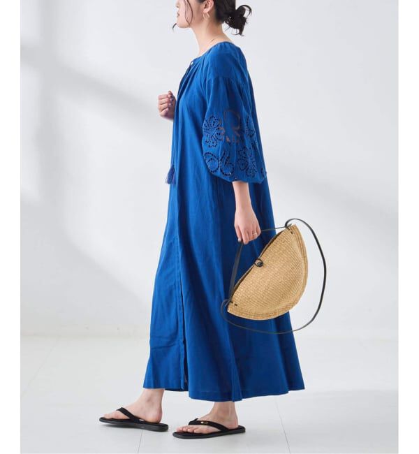 journal standard L'essage「《追加》カットワークエンブロイダリーワンピース」|ワンピース|