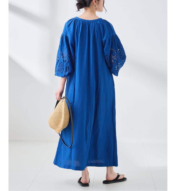 journal standard L'essage「《追加》カットワークエンブロイダリーワンピース」|ワンピース|