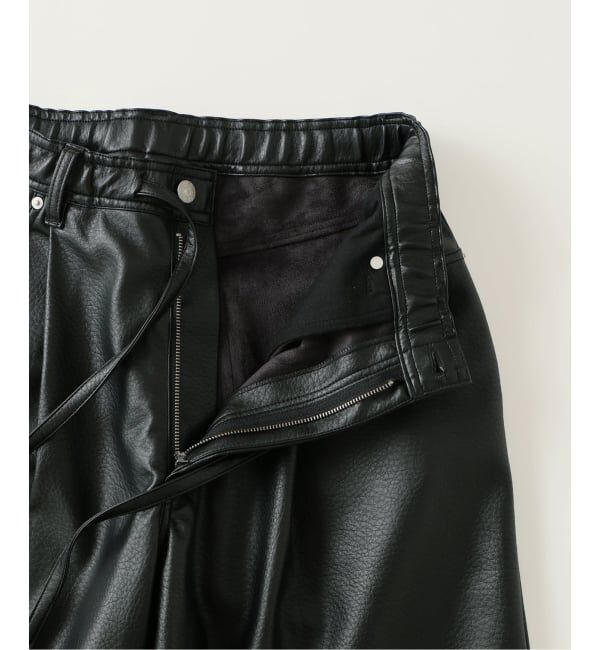 JOURNAL STANDARD relume「フェイクレザー ワイドイージー ショーツ」|その他|