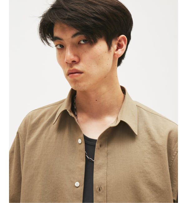 JOURNAL STANDARD「EVALET / エバレット ST レギュラー カラー 半袖 シャツ」|シャツ・ブラウス|