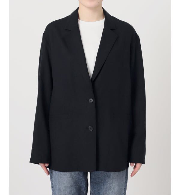 Spick and Span「《手洗い可》ハイブリッドリネンジャケット」|テーラードジャケット|