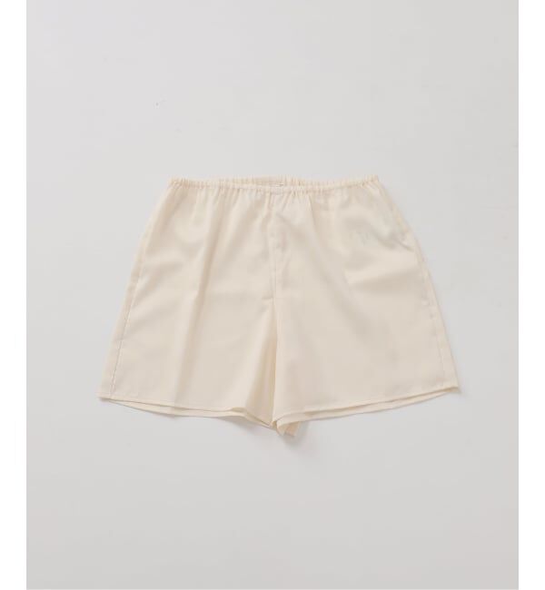Spick and Span「ハイブリッドラミー1タックワイドパンツ」|スラックス|