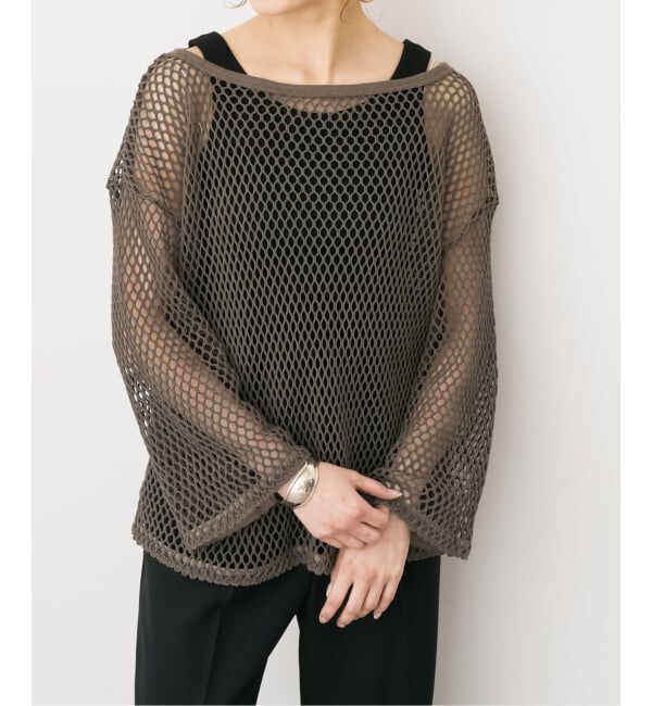 Spick and Span「《追加》ACASAM / アカサム メッシュプルオーバー」|Tシャツ・カットソー|