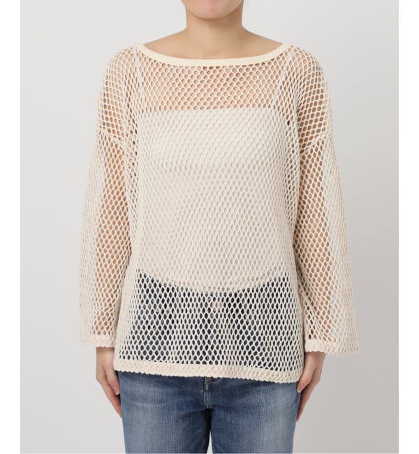 Spick and Span「《追加》ACASAM / アカサム メッシュプルオーバー」|Tシャツ・カットソー|