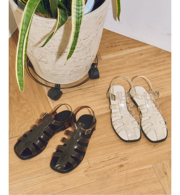 GRISE「《WEB+一部店舗限定》GRISE JELLY FISHERMAN サンダル」|サンダル|