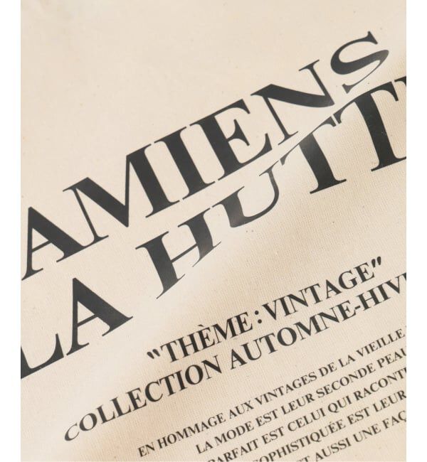  「《予約》La Hutte/ラユット AMIENS LAHUTTE tote」|トートバッグ|