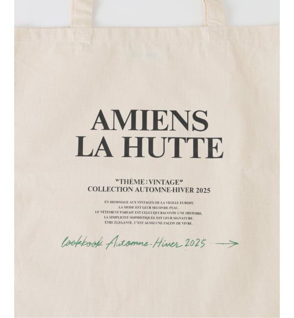  「《予約》La Hutte/ラユット AMIENS LAHUTTE tote」|トートバッグ|