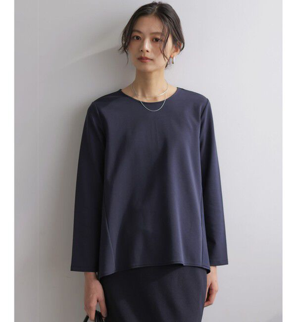 組曲「バックフレアロングＴシャツ」|Tシャツ・カットソー|