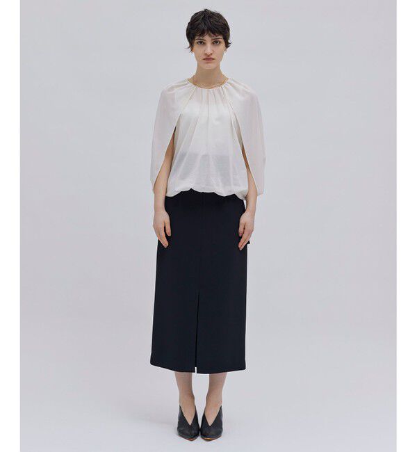 BEIGE,「【洗える】BAC / バルーンシルエットブラウス」|シャツ・ブラウス|
