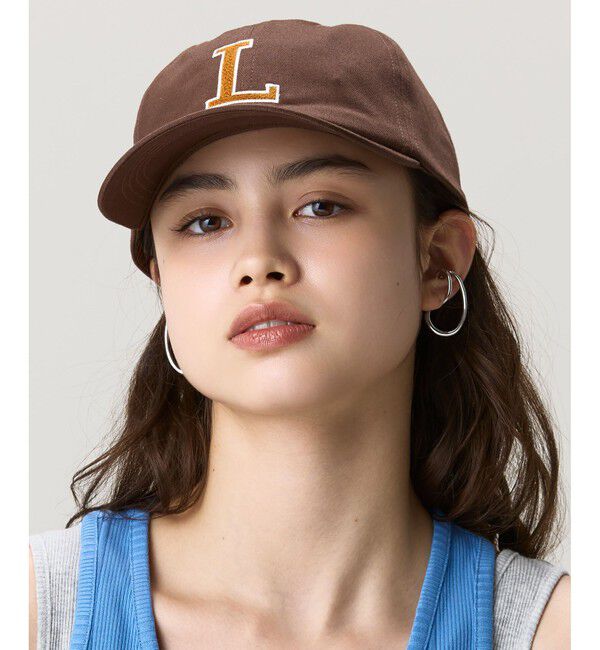 LACOSTE「コットンツイルLロゴキャップ」|キャップ・キャスケット|