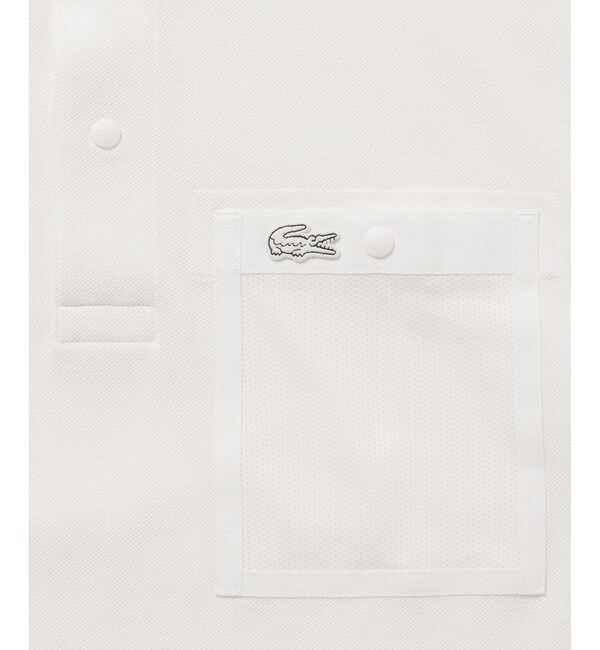 LACOSTE「メッシュポケットワントーンポロシャツ」|ポロシャツ|