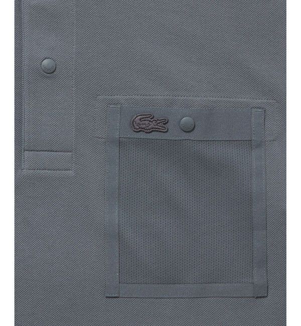 LACOSTE「メッシュポケットワントーンポロシャツ」|ポロシャツ|