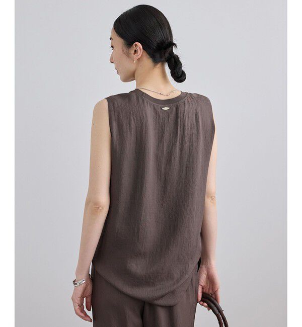 SALON adam et rope'「ブライトツイルタンクトップ / セットアップ対応」|Tシャツ・カットソー|