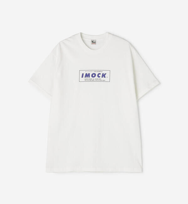  「神戸ザック | 〈別注〉IMOCK ロゴTシャツ PURPLE MEN」|Tシャツ・カットソー|