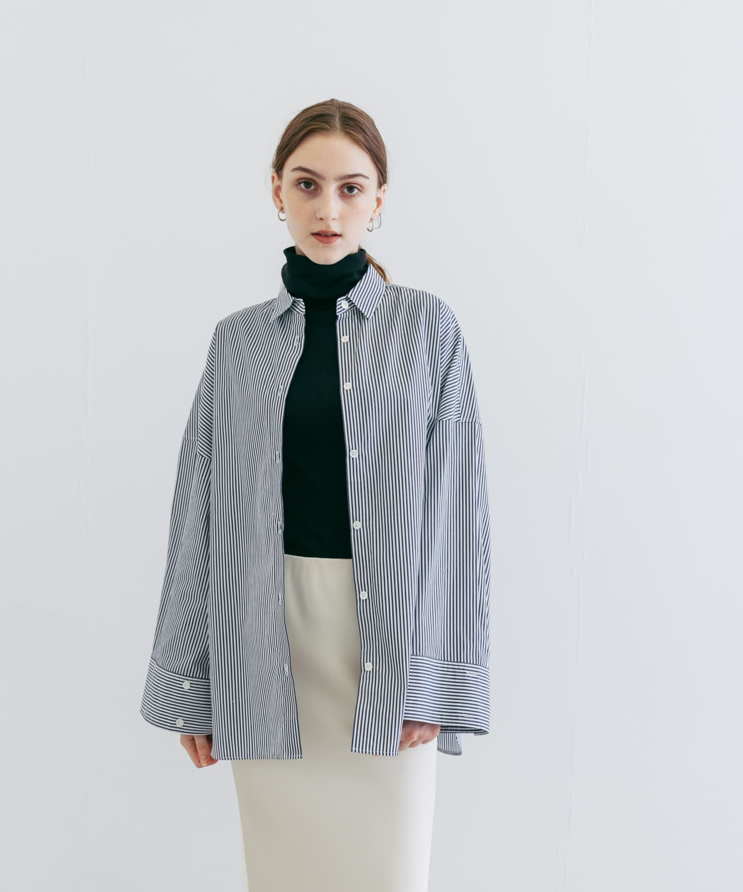 URBAN RESEARCH「『UR TECH』タートルネックロングTシャツ」|Tシャツ・カットソー|