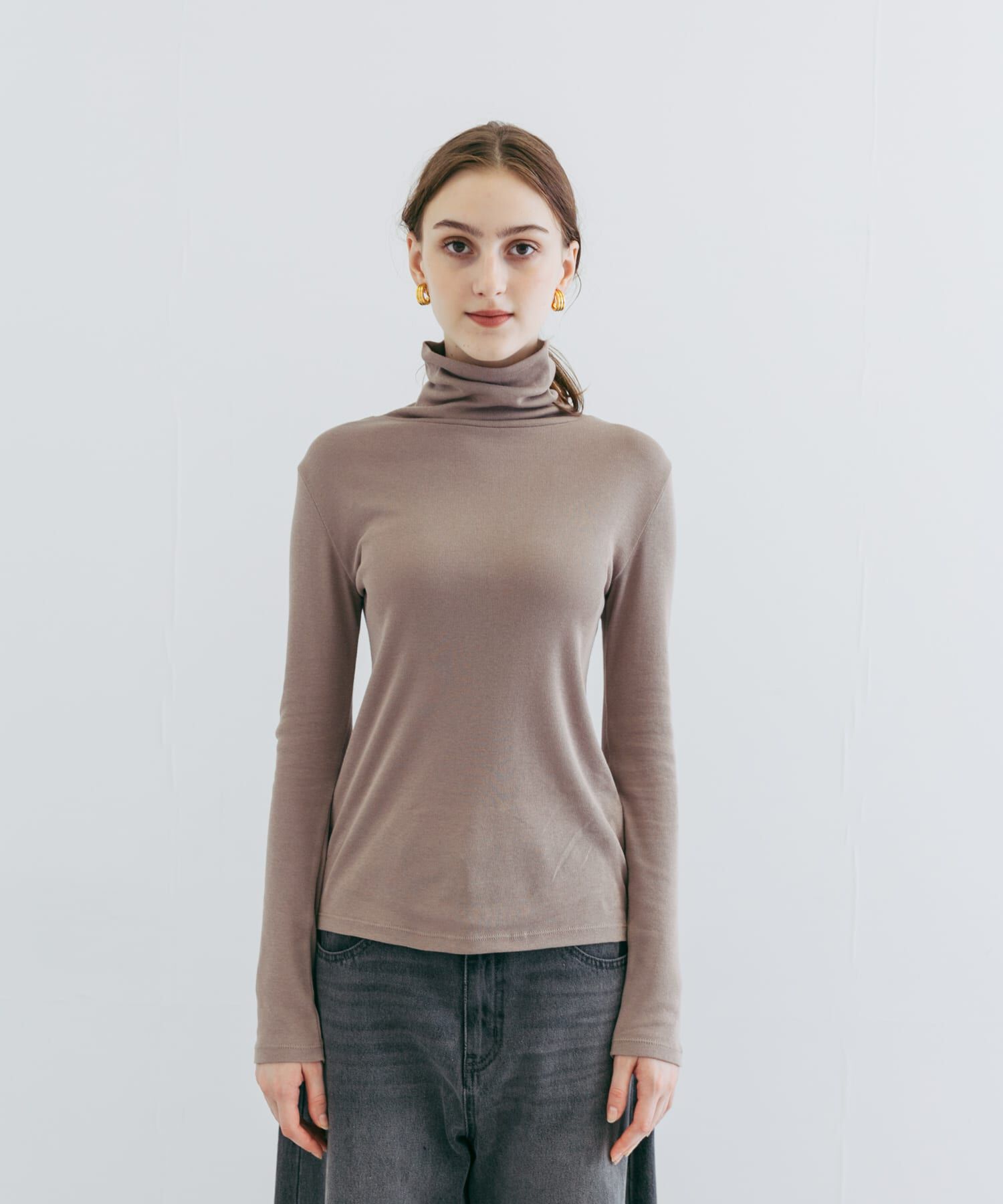 URBAN RESEARCH「『UR TECH』タートルネックロングTシャツ」|Tシャツ・カットソー|
