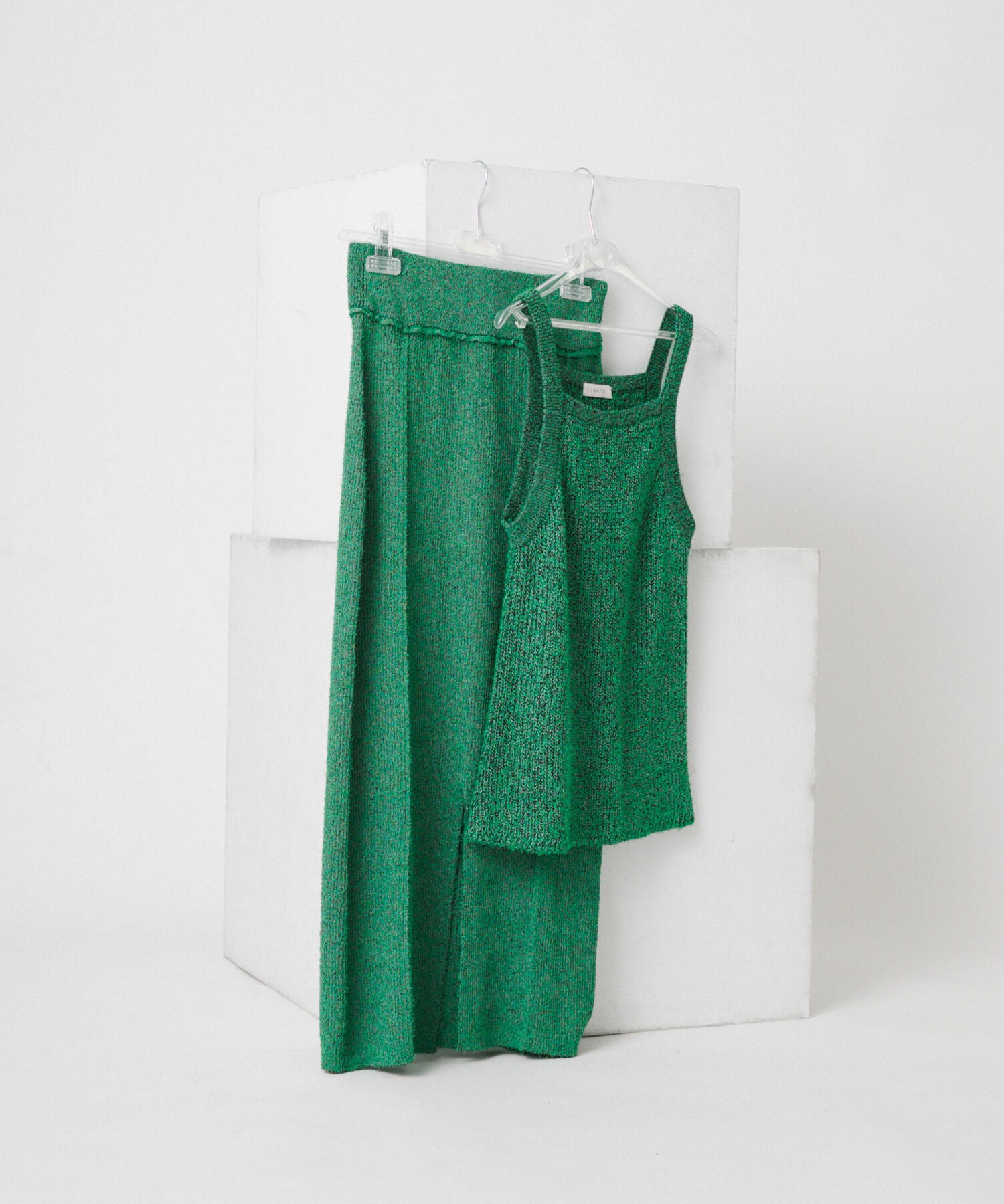 LAATO「mosa knit skirt」|スカート|