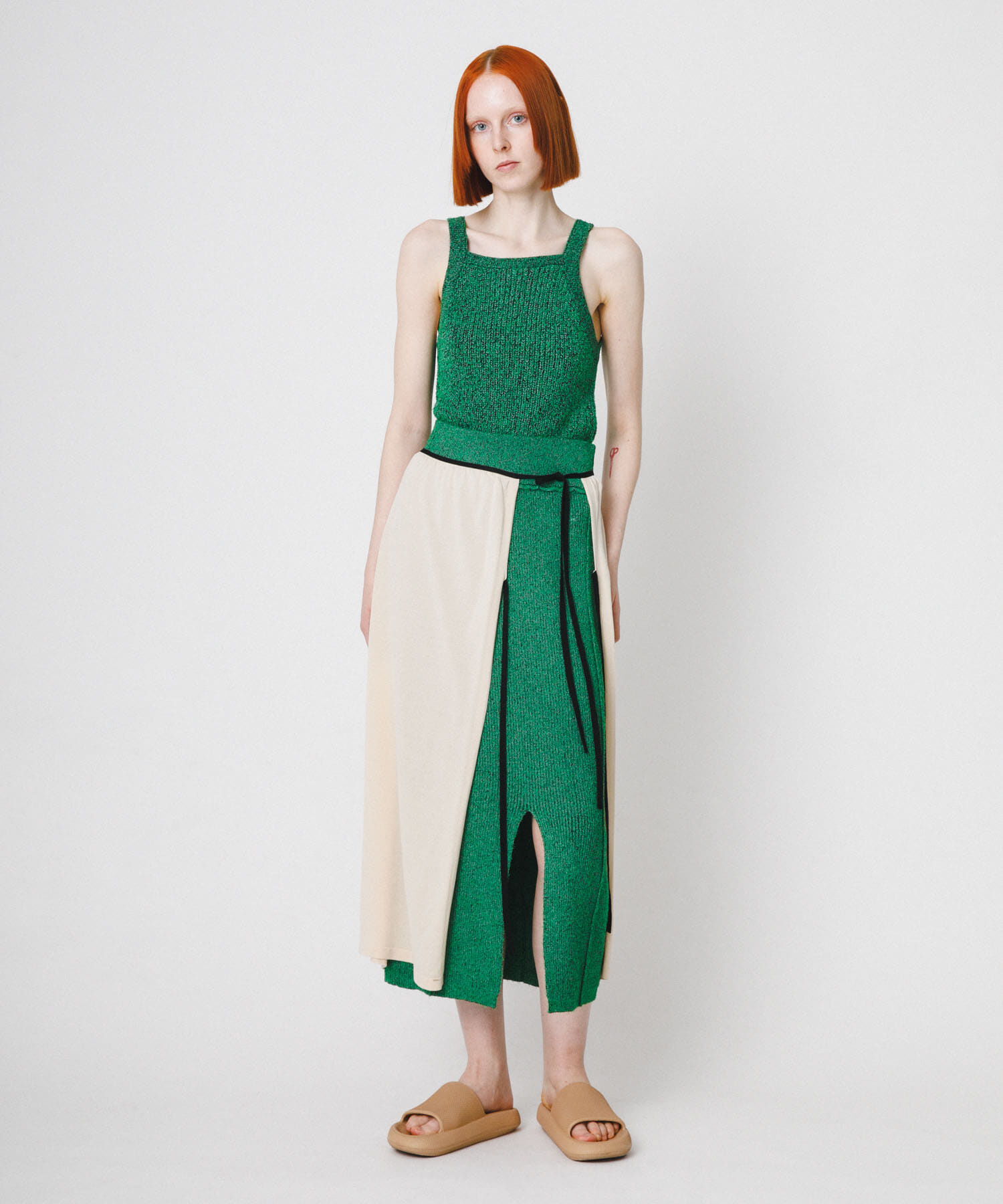 LAATO「mosa knit skirt」|スカート|