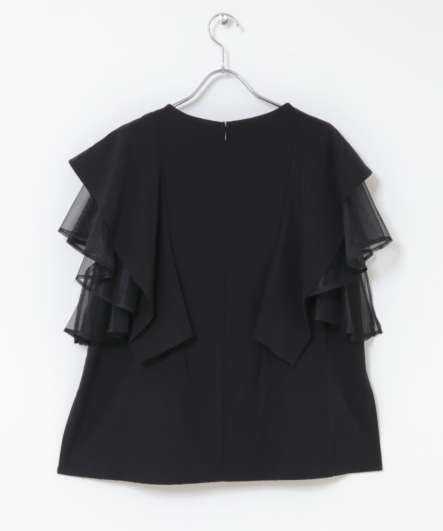URBAN RESEARCH ROSSO「ELENDEEK　MESH LAYERED SLEEVE BLOUSE」|シャツ・ブラウス|