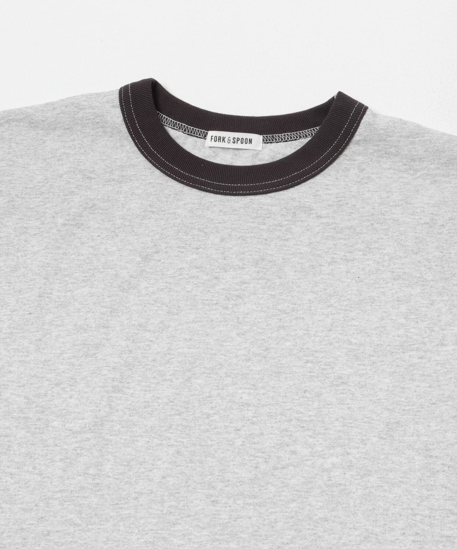 URBAN RESEARCH DOORS「FORK&SPOON　リンガーショートスリーブTシャツ」|Tシャツ・カットソー|