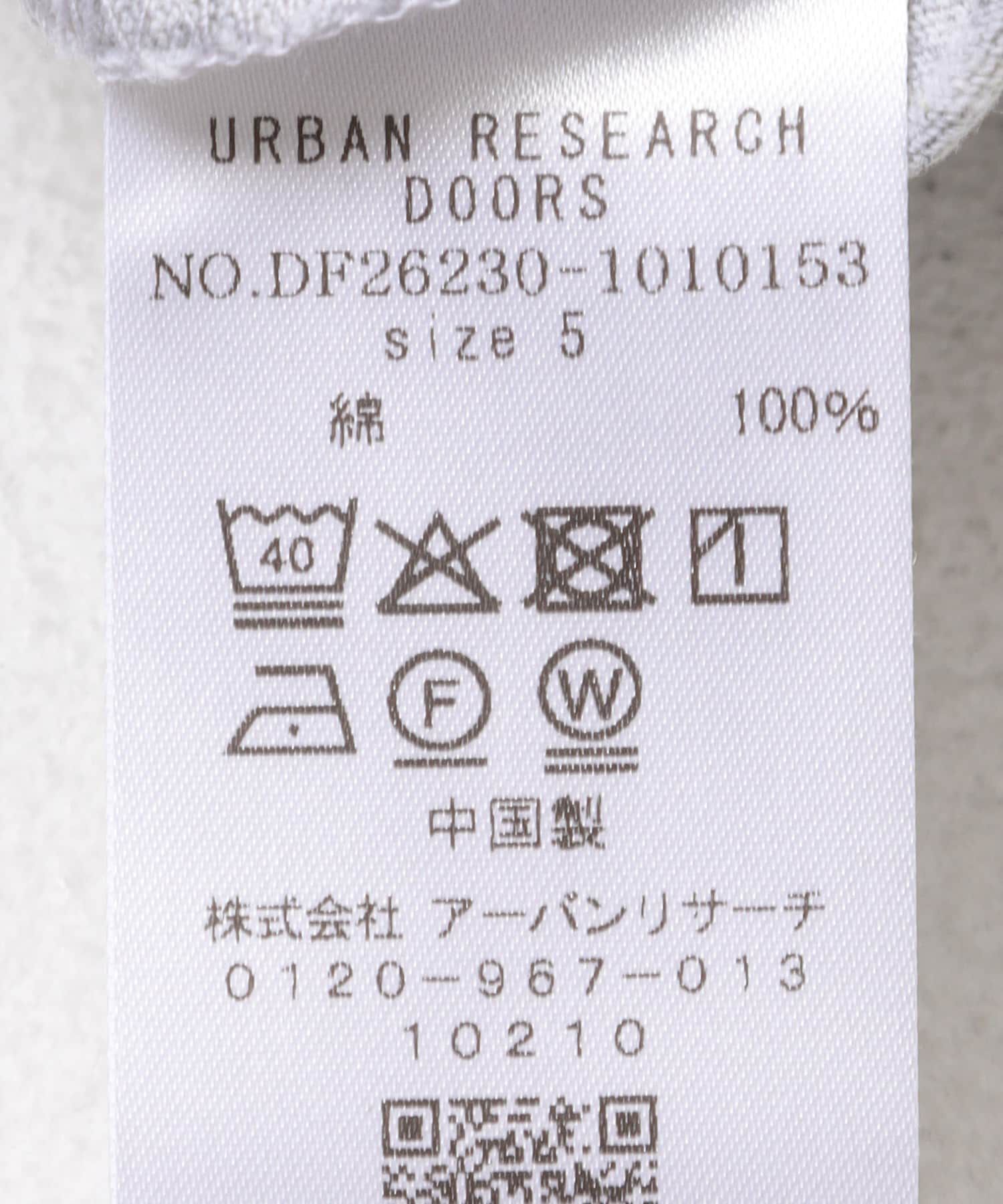 URBAN RESEARCH DOORS「FORK&SPOON　リンガーショートスリーブTシャツ」|Tシャツ・カットソー|